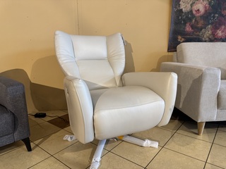 Relaxfauteuil, wit